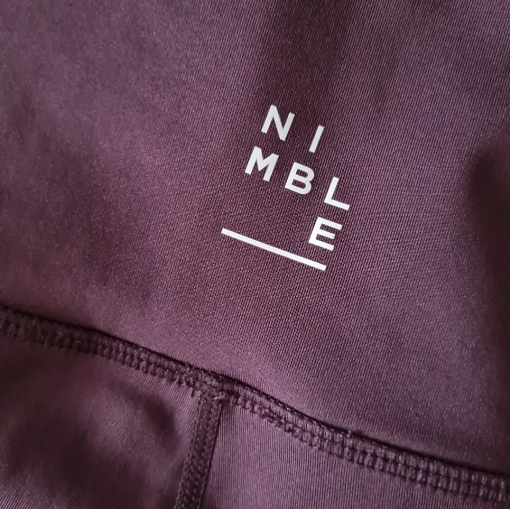 Women's size 10 'NIMBLE' Gorgeous chocolate brown activewear set - AS NEW - Picture 5 of 7